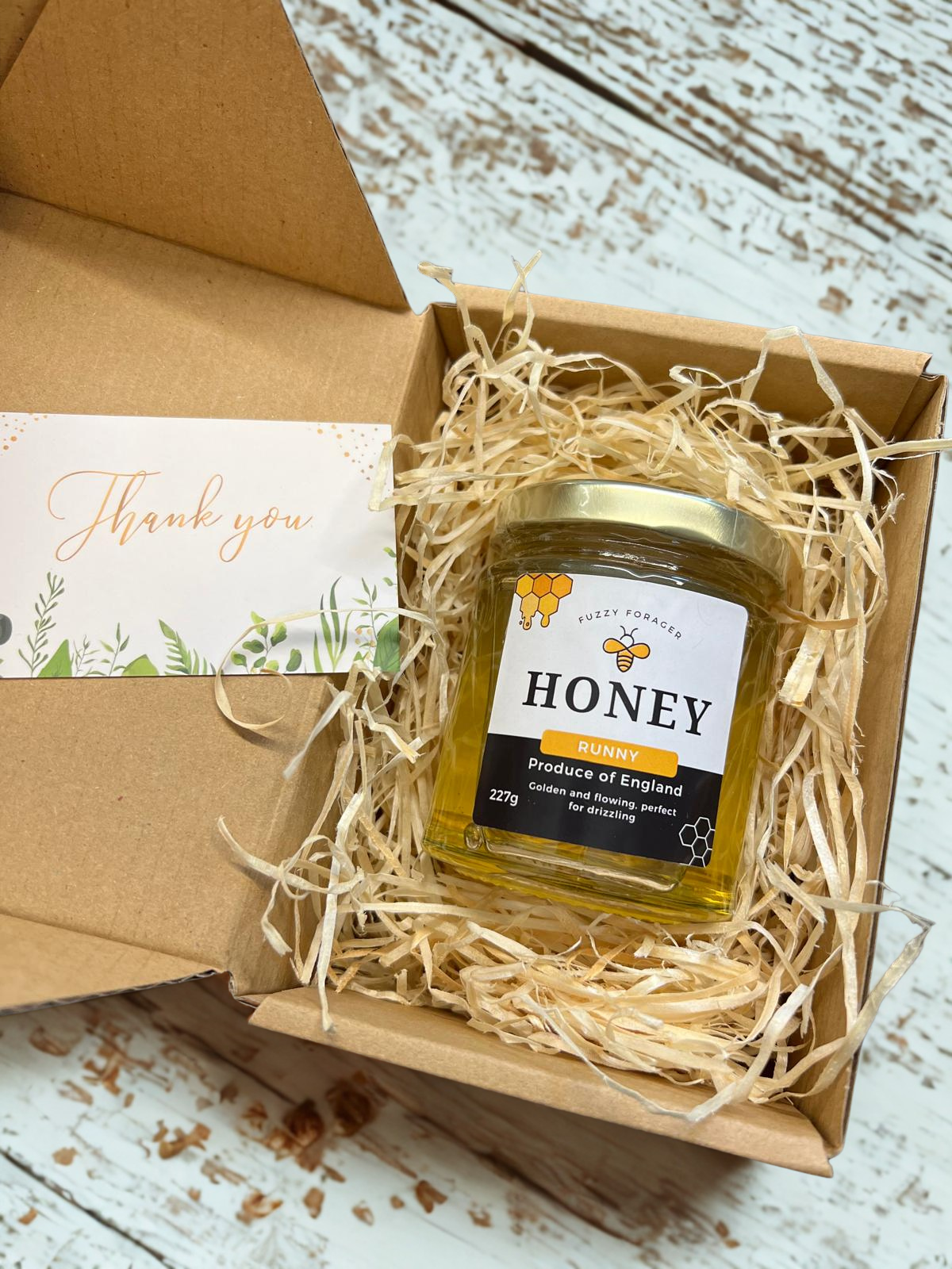 Fuzzy Forager Runny Honey